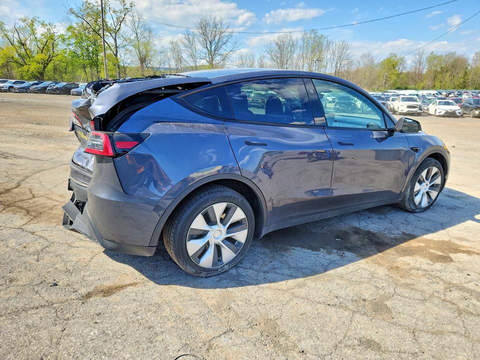 2023 Tesla Model y VIN 7SAYGDEEXPF884005 COPART salvage auction — REAR END, Ct - Cert Of Title-Salvage, sold $8,200 on 2026-07-30 (photo 3)