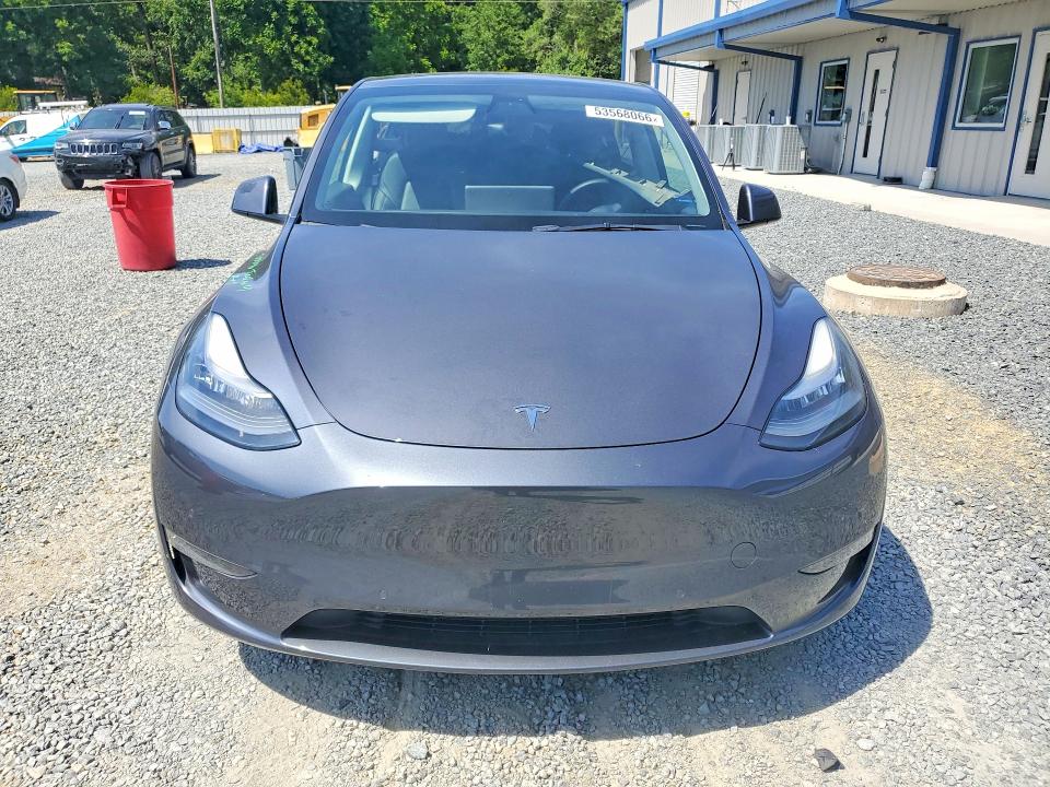 2021 Tesla Model y VIN 5YJYGDEE1MF140656 COPART salvage auction — REAR END, NC - SALVAGE CERTIFICATE OF TITLE, sold $825 on 2026-07-30 (photo 5)
