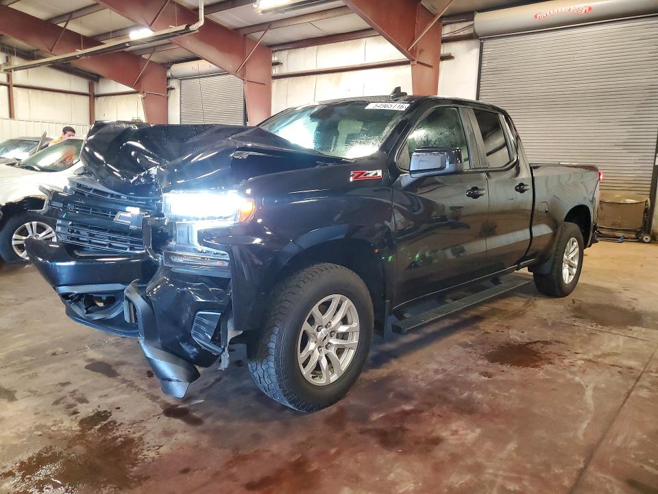 2019 Chevrolet Silverado VIN 1GCRYEED5KZ231905 COPART salvage auction — FRONT END, Mi - Certificate Of Title, sold $7,800 on 2026-07-31 (photo 1)