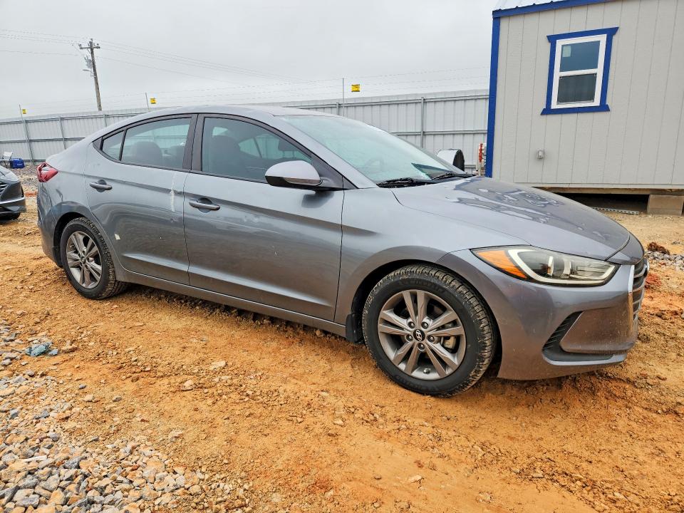 2017 Hyundai Elantra VIN KMHD84LF7HU196732 COPART salvage auction — HAIL, Mo - Salvage Certificate Of Title, sold $2,200 on 2026-07-08 (photo 4)