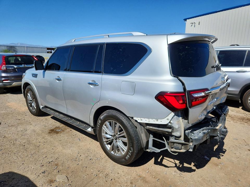 2020 Infiniti Qx80 VIN JN8AZ2NF0L9703847 COPART salvage auction — REAR END, Az - Cert Of Title - Salvage, sold $7,300 on 2026-07-10 (photo 2)
