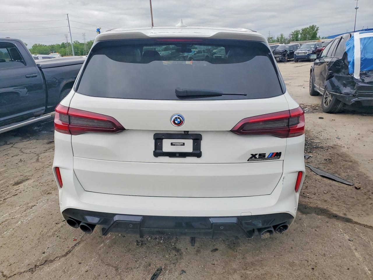 2023 BMW X5 VIN 5YMJU0C05P9N62381 COPART salvage auction — Rear End, MI - CERT OF TITLE-SALVAGE VEHICLE, sold $29,000 on 2026-06-30 (photo 6)