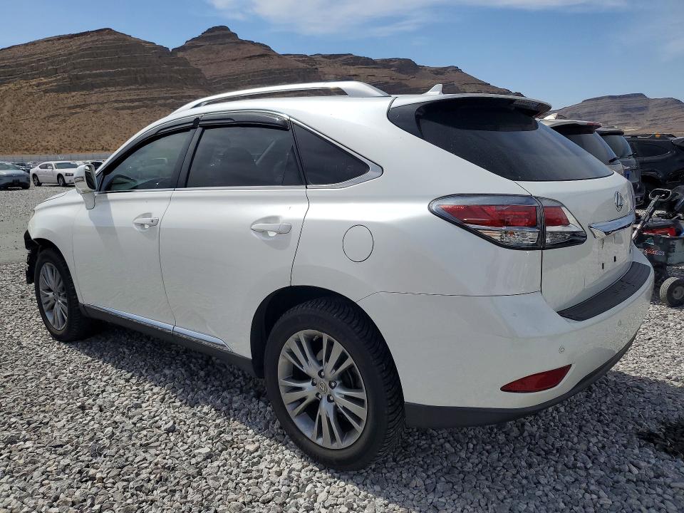 2013 Lexus Rx 350 VIN JTJZK1BAXD2416805 COPART salvage auction — FRONT END, Nv - Salvage Title, sold $4,950 on 2026-07-20 (photo 2)