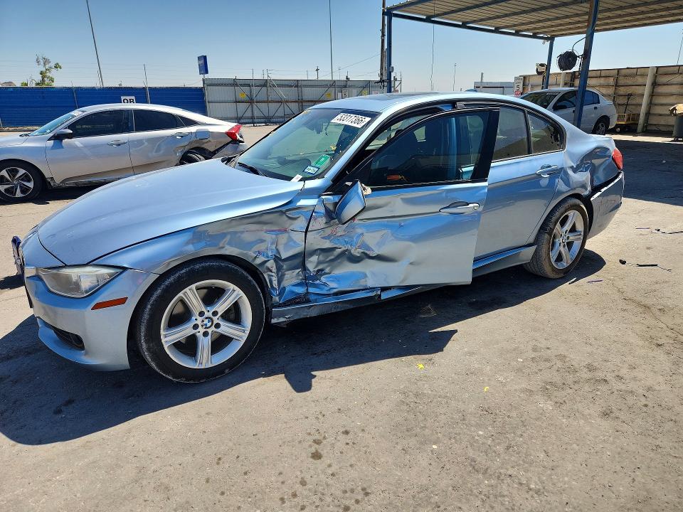 2015 BMW 3er VIN WBA3B1C51FP831265 COPART salvage auction — SIDE, Tx - Salvage Vehicle Title, sold $800 on 2026-07-24 (photo 1)
