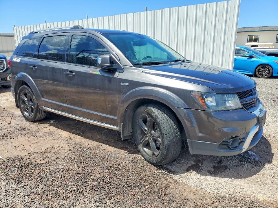 2018 Dodge Journey VIN 3C4PDCGG6JT257286 COPART salvage auction — FRONT END, Hi - Cert Of Title-Repossession, sold $2 on 2026-07-27 (photo 4)