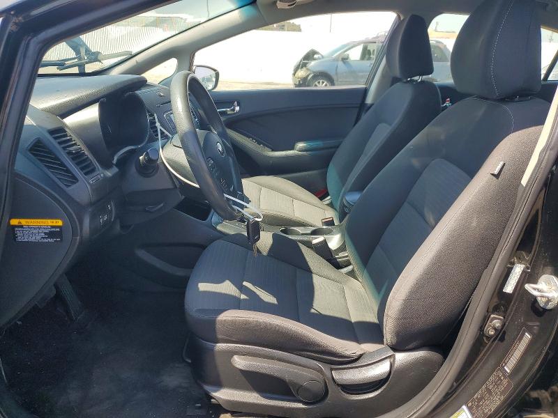 2016 Kia Forte VIN KNAFX4A62G5598067 COPART salvage auction — FRONT END, Ca - Salvage Certificate, sold $1,100 on 2026-07-24 (photo 7)