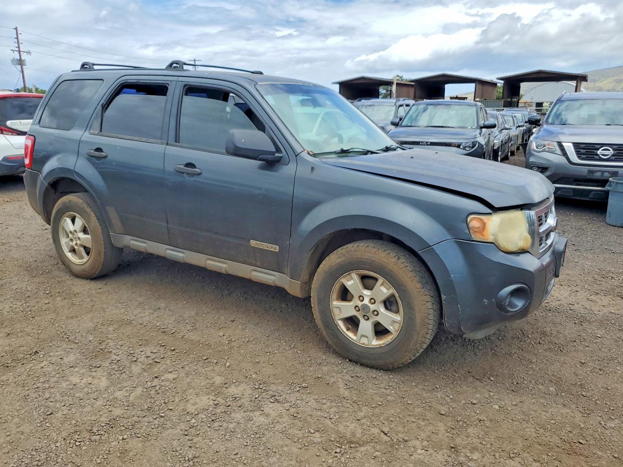 2008 Ford Escape VIN 1FMCU92Z58KB85451 COPART salvage auction — Water/Flood, HI - CERTIFICATE OF SALVAGE, sold $1 on 2026-06-29 (photo 4)