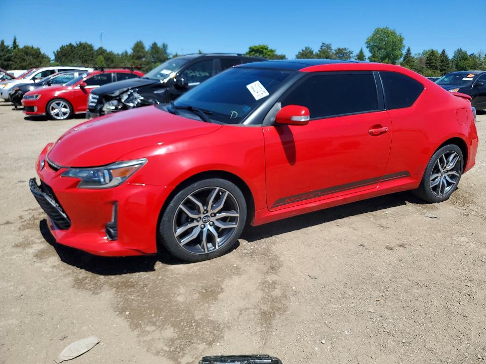 2015 Scion Tc VIN JTKJF5C7XF3092145 COPART salvage auction — FRONT END, Il - Salvage Certificate, sold $1,200 on 2026-07-21 (photo 1)
