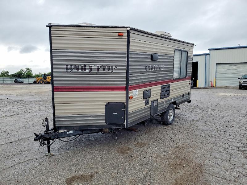2019 Forest riv Recreational vehicle (rv) VIN 5ZT2CKDC4KY000196 COPART salvage auction — HAIL, KS - CERT OF TITLE-SALVAGE, sold $1,000 on 2026-07-09 (photo 2)