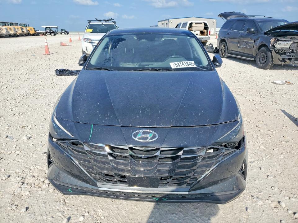 2022 Hyundai Elantra VIN 5NPLP4AG9NH068061 COPART salvage auction — FRONT END, Tx - Salvage Vehicle Title, sold $70 on 2026-07-30 (photo 5)