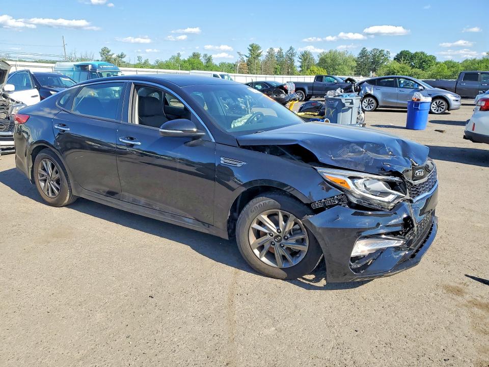 2019 Kia Optima VIN 5XXGT4L32KG303060 COPART salvage auction — FRONT END, Pa - Certificate Of Salvage, sold $1,200 on 2026-07-08 (photo 4)
