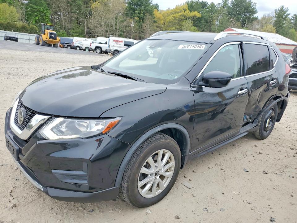 2019 Nissan Rogue VIN JN8AT2MV1KW393573 COPART salvage auction — SIDE, Ma - Cert Of Title-Salvage, sold $2,700 on 2026-07-09 (photo 1)
