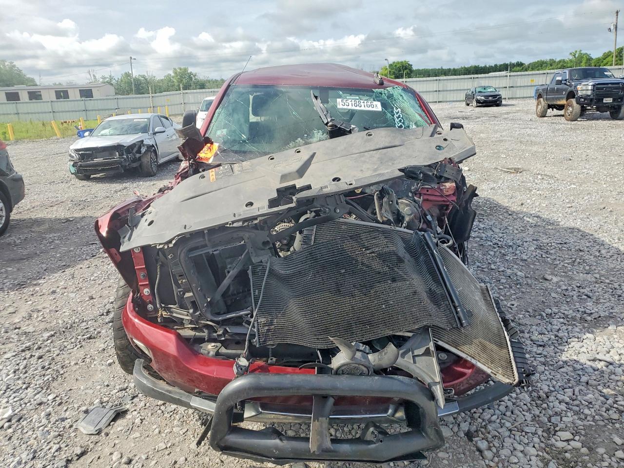 2017 Chevrolet Silverado 1500 VIN 3GCUKREC7HG184735 COPART salvage auction — All Over, AL - CERT OF TITLE-SALVAGE TITLE, sold $1,550 on 2026-07-09 (photo 5)