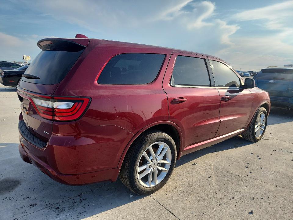 2022 Dodge Durango VIN 1C4RDHDG7NC130770 COPART salvage auction — VANDALISM, Ga - Clean Title With Theft History, sold $15,000 on 2026-07-02 (photo 3)