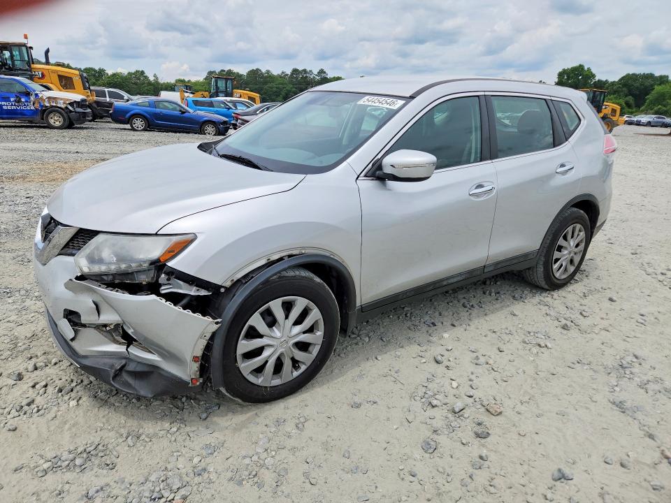 2014 Nissan Rogue VIN 5N1AT2MT2EC843579 COPART salvage auction — FRONT END, Ga - Cert Of Title-Salvage, sold $1,300 on 2026-07-02 (photo 1)