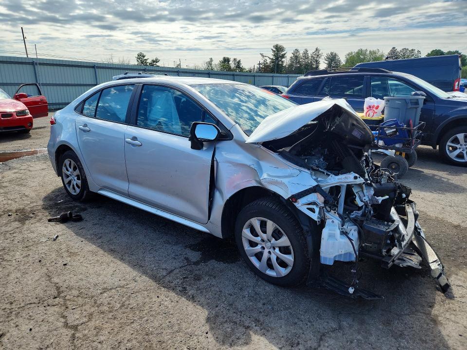 2021 Toyota Corolla VIN 5YFEPMAE1MP159477 COPART salvage auction — FRONT END, Pa - Certificate Of Salvage, sold $1,250 on 2026-07-28 (photo 4)