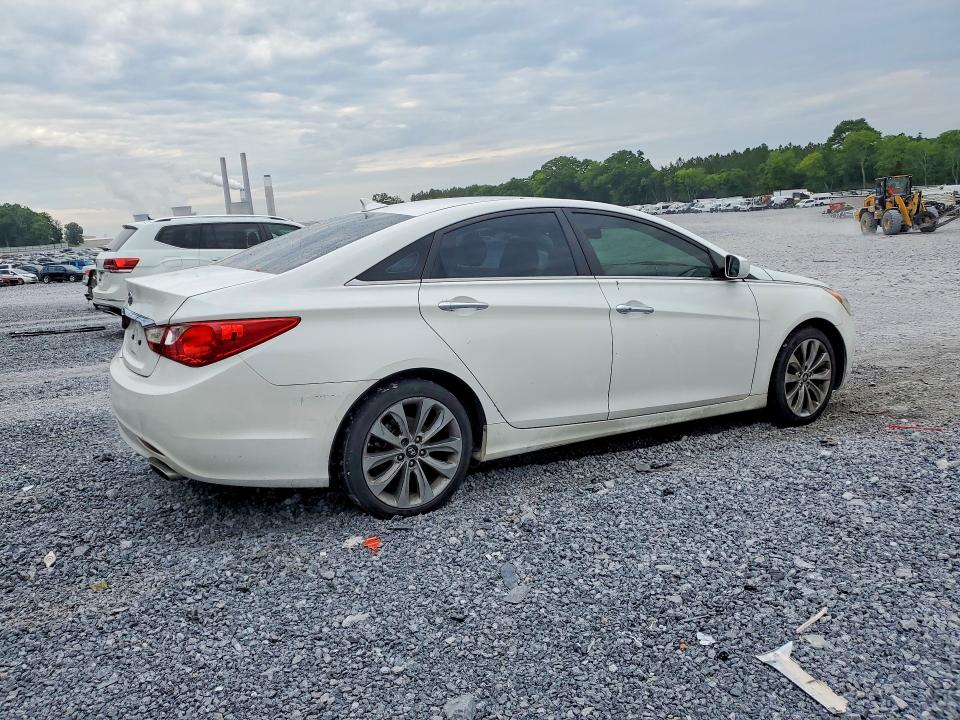 2011 Hyundai Sonata VIN 5NPEC4AC9BH245785 COPART salvage auction — FRONT END, Ga - Cert Of Title-Salvage, sold $475 on 2026-07-30 (photo 3)