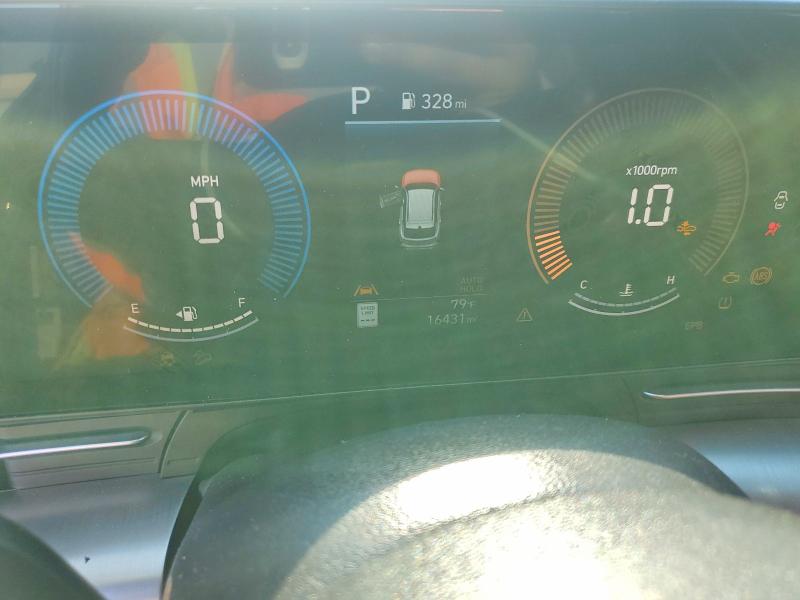 2025 Hyundai Kona VIN KM8HB3AB6SU334250 COPART salvage auction — FRONT END, Ca - Salvage Certificate, sold $5,200 on 2026-07-31 (photo 9)