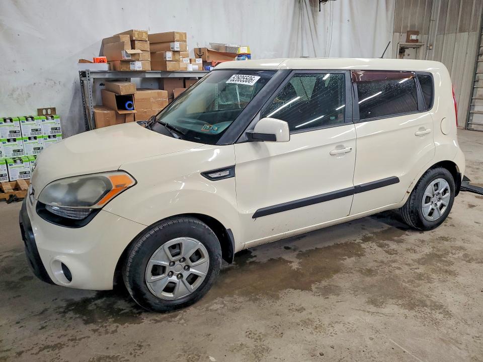 2012 Kia VIN KNDJT2A59C7404136 COPART salvage auction — SIDE, Pa - Certificate Of Salvage, sold $375 on 2026-07-09 (photo 1)