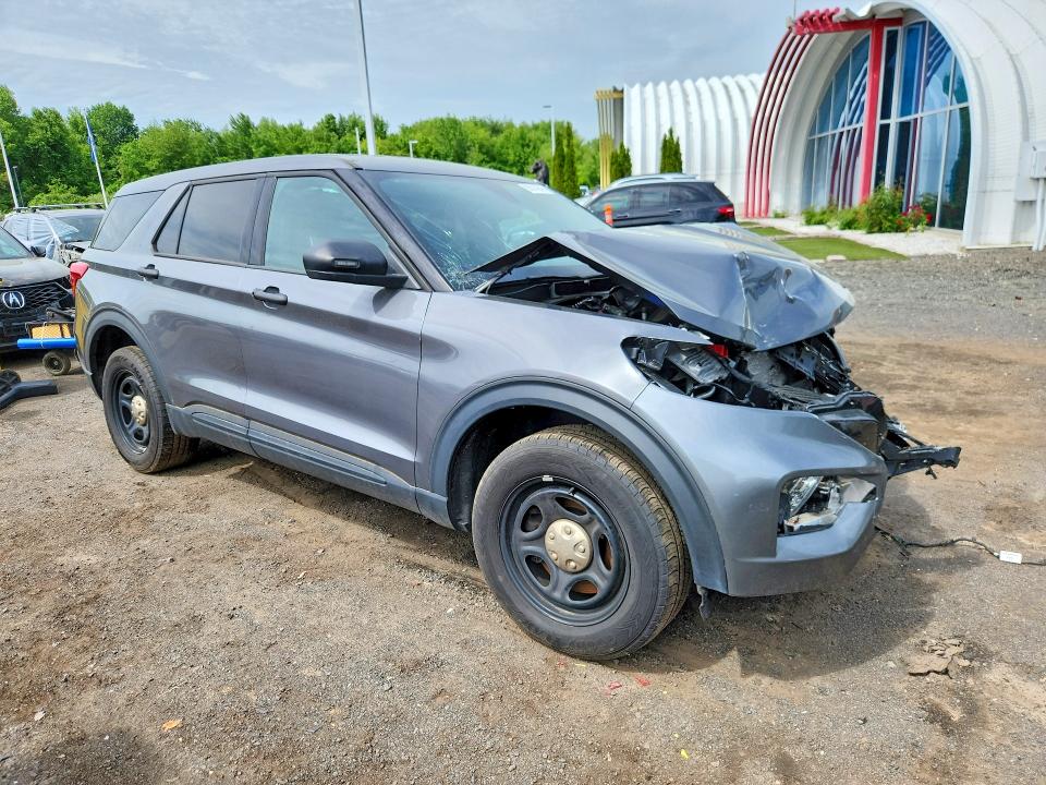 2023 Ford Explorer VIN 1FM5K8AB7PGC07786 COPART salvage auction — FRONT END, Ct - Certificate Of Title (P), sold $3,700 on 2026-07-02 (photo 4)