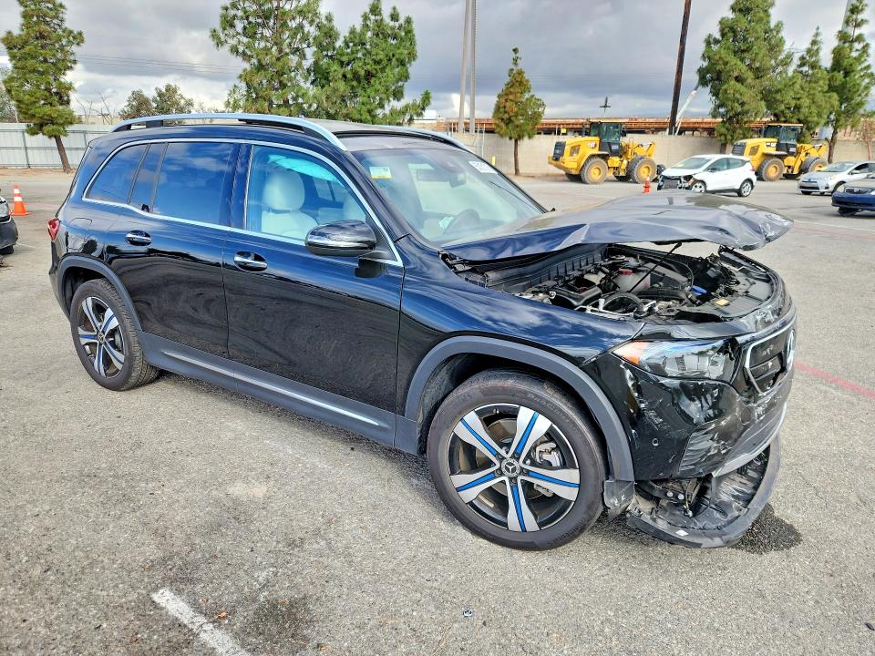 2023 Mercedes-benz Eqb VIN W1N9M1DB0PN066745 COPART salvage auction — FRONT END, CA - SALVAGE CERTIFICATE, sold $9,200 on 2026-07-07 (photo 4)
