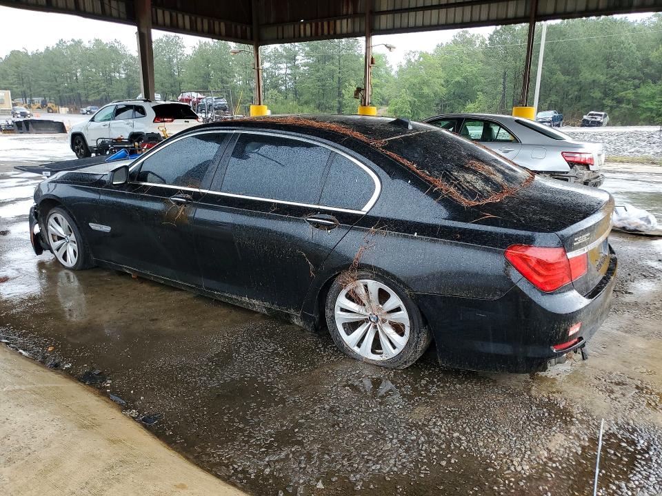 2012 BMW 7er VIN WBAKB4C5XCC577037 COPART salvage auction — FRONT END, Sc - Certificate Of Title, sold $475 on 2026-07-06 (photo 2)