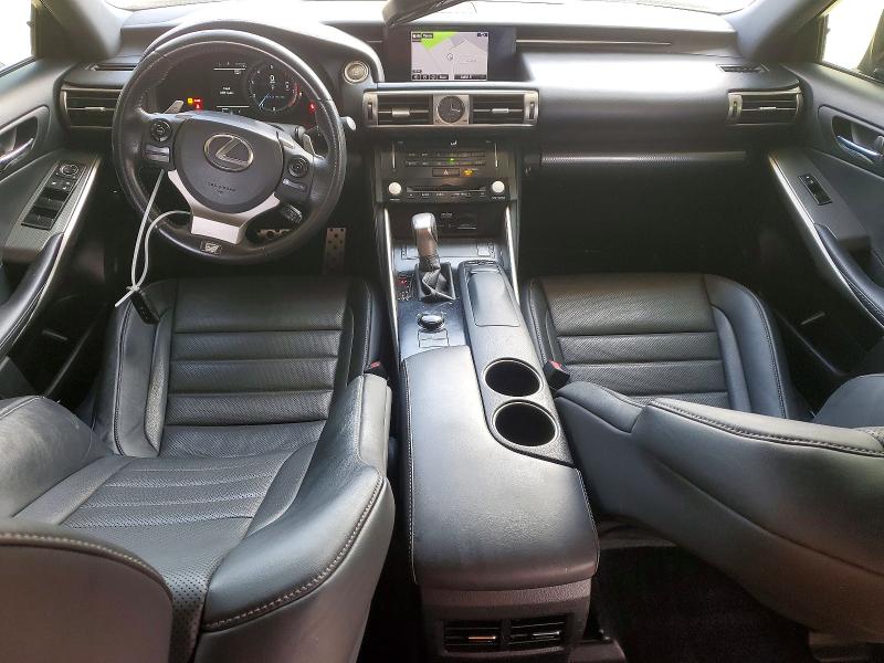 2014 Lexus Is VIN JTHBE1D28E5011462 COPART salvage auction — FRONT END, Ca - Salvage Certificate, sold $3,100 on 2026-07-09 (photo 8)