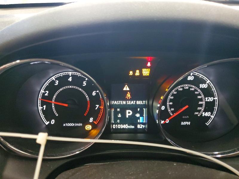2025 Mitsubishi VIN JA4ARUAU4SU011298 COPART salvage auction — FRONT END, Va - Cert Of Title - Salvage, sold $8,000 on 2026-07-10 (photo 9)