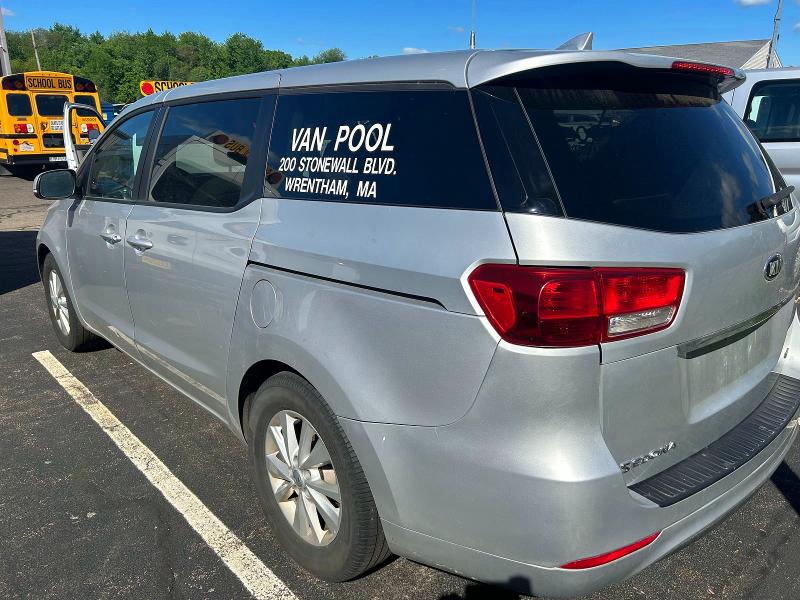 2018 Kia SEDONA VIN KNDMB5C19J6383643 COPART salvage auction — NORMAL WEAR, Ma - Certificate Of Title (P), sold $725 on 2026-07-09 (photo 3)