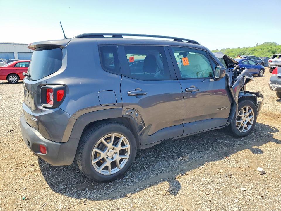 2021 Jeep Renegade VIN ZACNJCBBXMPM28500 COPART salvage auction — FRONT END, Il - Salvage Certificate, sold $525 on 2026-07-29 (photo 3)