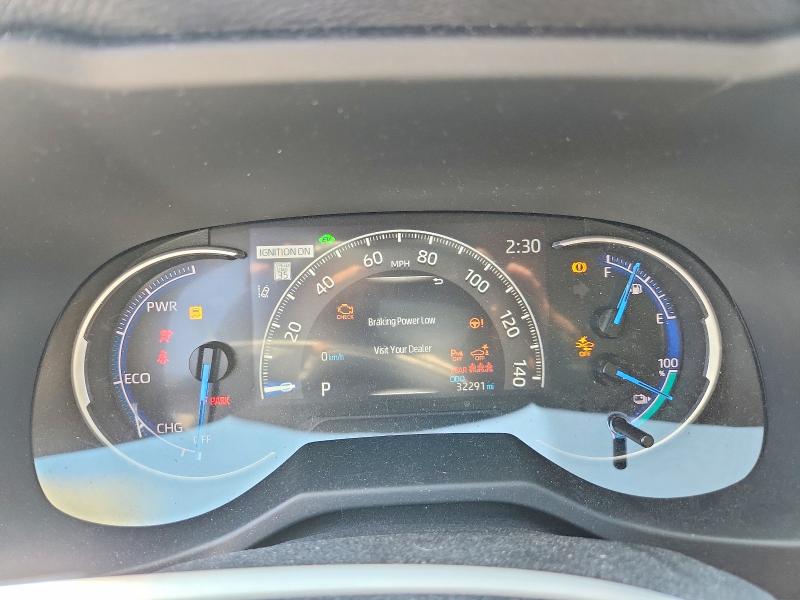 2021 Toyota Rav 4 VIN JTMFB3FV4MD064730 COPART salvage auction — FRONT END, Pa - Certificate Of Salvage, sold $15,600 on 2026-07-31 (photo 9)