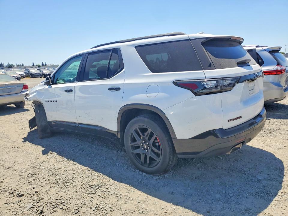 2021 Chevrolet Traverse VIN 1GNEVKKW8MJ126019 COPART salvage auction — FRONT END, Ca - Salvage Certificate, sold $4,250 on 2026-07-02 (photo 2)