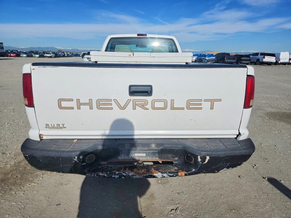 1999 Chevrolet S truck VIN 1GCCS14X6XK234422 COPART salvage auction — FRONT END, TX - DIS/DLR/EXP ONLY SALVAGE TITLE, sold $250 on 2026-07-09 (photo 6)