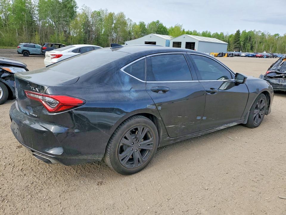 2022 Acura Tlx VIN 19UUB6F91NA800099 COPART salvage auction — MINOR DENT/SCRATCHES, On - Permit No Brand - Unfit, sold $13,700 on 2026-07-23 (photo 3)