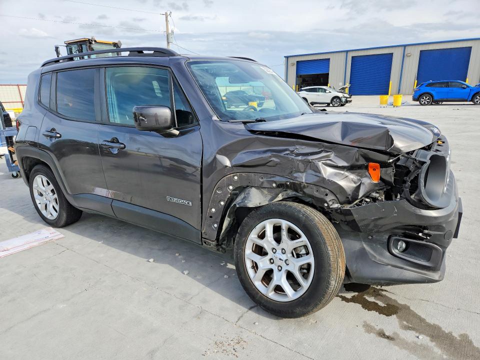 2018 Jeep VIN ZACCJABB8JPJ43995 COPART salvage auction — FRONT END, Tx - Salvage Vehicle Title, sold $1,850 on 2026-08-18 (photo 4)