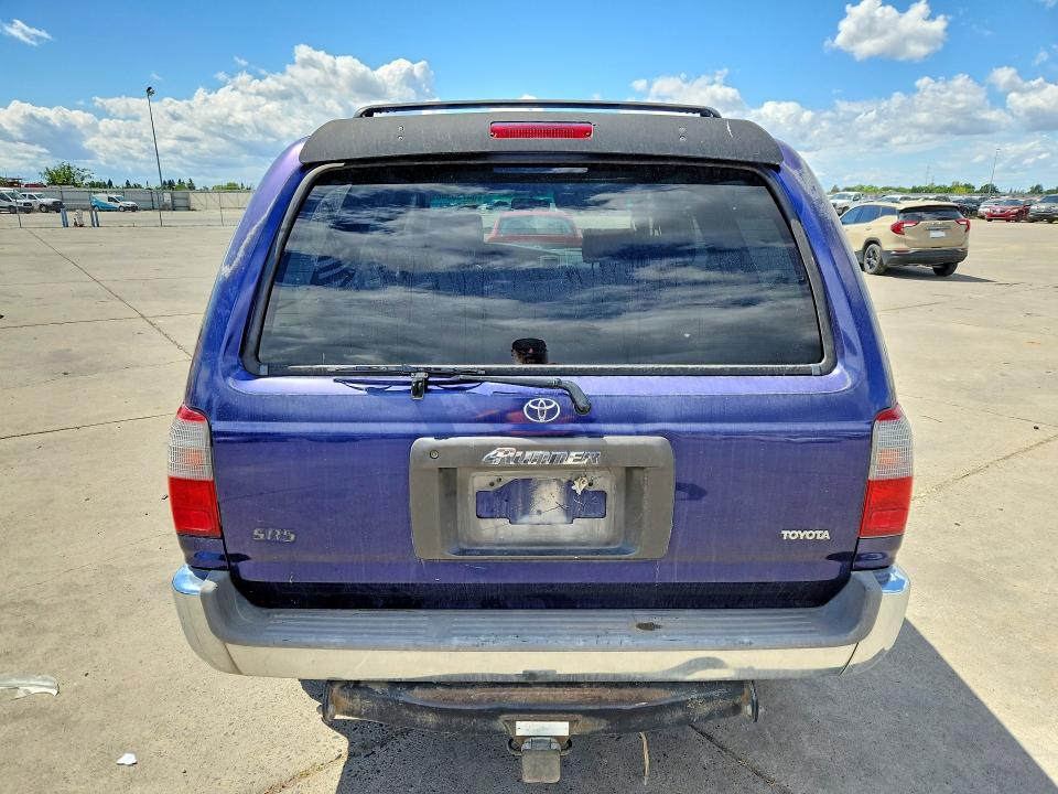 1996 Toyota 4runner VIN JT3HN86R9T0019454 COPART salvage auction — FRONT END, CA - SALVAGE CERTIFICATE, sold $1,400 on 2026-07-06 (photo 6)