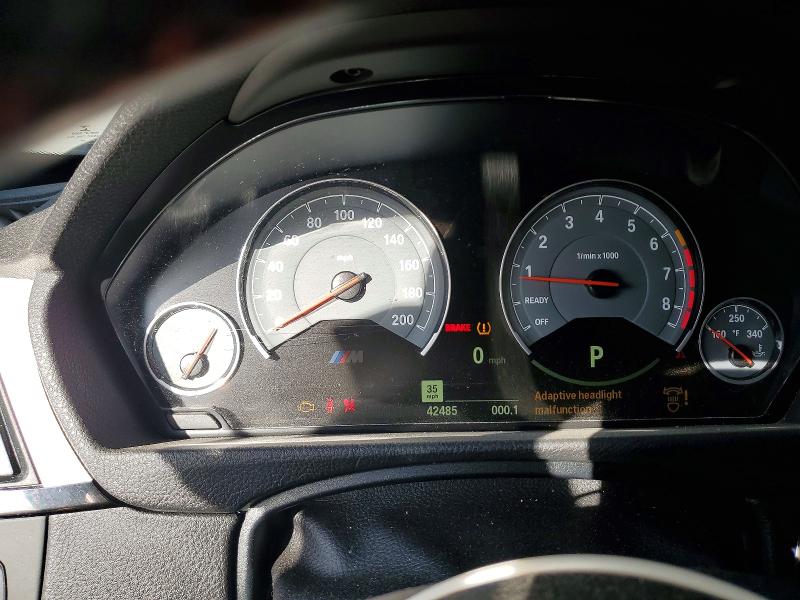 2015 BMW M4 VIN WBS3R9C5XFK329941 COPART salvage auction — FRONT END, Mi - Cert Of Title-Salvage Vehicle, sold $16,600 on 2026-07-31 (photo 9)