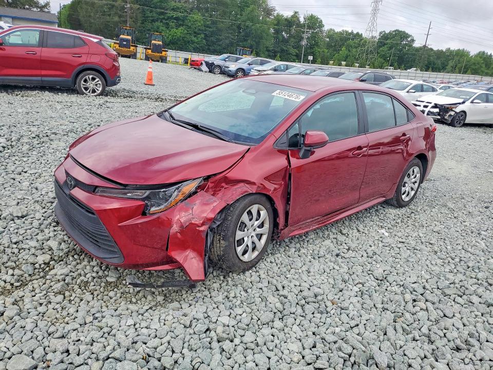 2025 Toyota Corolla VIN 5YFB4MDE7SP231903 COPART salvage auction — FRONT END, NC - SALVAGE CERTIFICATE OF TITLE, sold $150 on 2026-07-29 (photo 1)