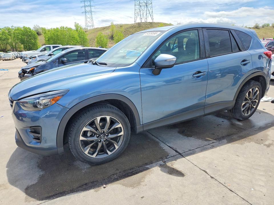 2016 Mazda VIN JM3KE4DY6G0695992 COPART salvage auction — FRONT END, Co - Public - Salvage Title, sold $4,100 on 2026-07-27 (photo 1)