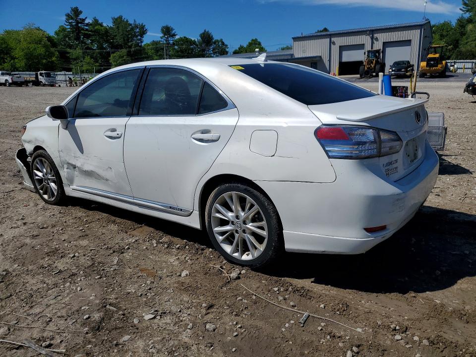 2010 Lexus Hs 250h VIN JTHBB1BA6A2007862 COPART salvage auction — SIDE, MA - CERT OF TITLE-RECONSTRCTD COLL, sold $550 on 2026-07-20 (photo 2)