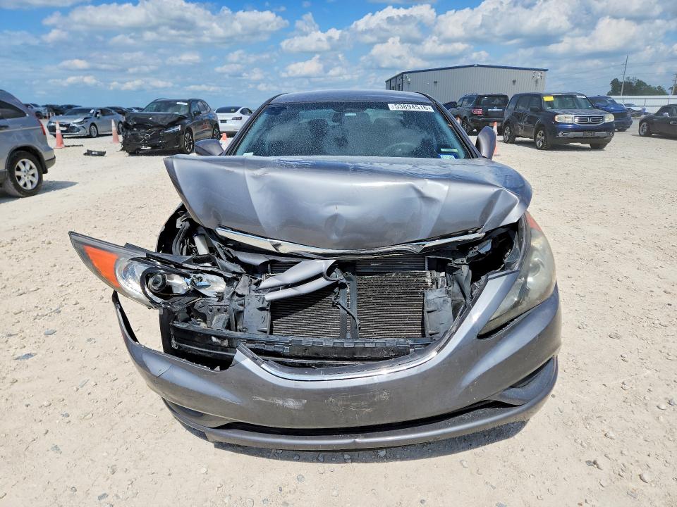2012 Hyundai Sonata VIN 5NPEB4AC9CH421495 COPART salvage auction — FRONT END, Tx - Salvage Vehicle Title, sold $475 on 2026-07-02 (photo 5)