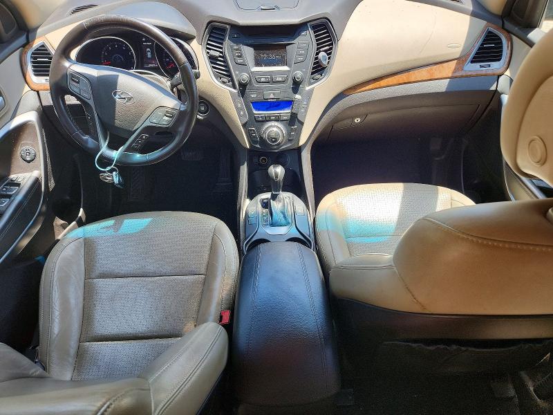 2014 Hyundai Santa fe VIN 5XYZU3LB7EG184350 COPART salvage auction — FRONT END, Nc - Salvage Certificate Of Title, sold $1,750 on 2026-07-10 (photo 8)