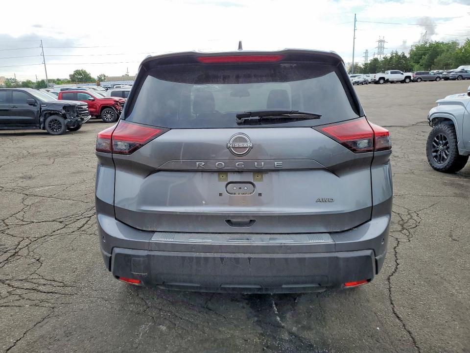 2025 Nissan Rogue VIN JN8BT3BB5SW411463 COPART salvage auction — FRONT END, Co - Public - Salvage Title, sold $6,700 on 2026-07-28 (photo 6)