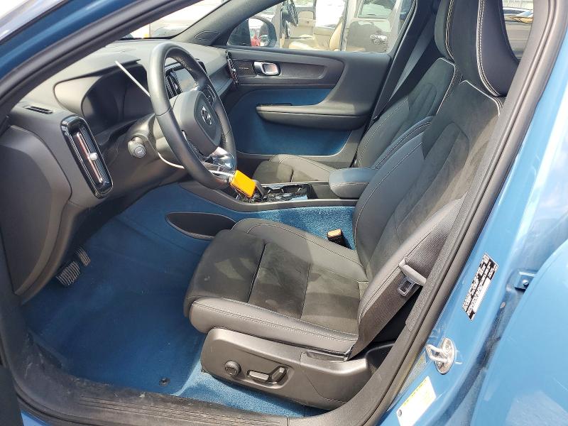2022 Volvo C40 VIN YV4ED3GB1N2004408 COPART salvage auction — HAIL, Ia - Cert Of Title-Salvage Title, sold $14,800 on 2026-07-08 (photo 7)