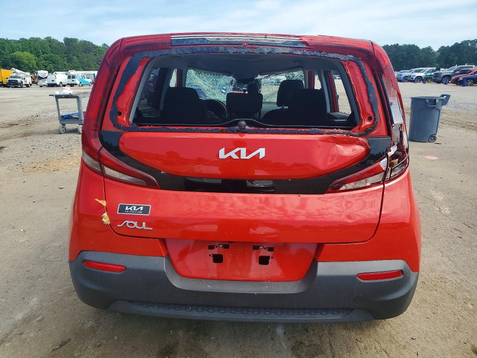 2022 Kia VIN KNDJ23AU6N7163106 COPART salvage auction — FRONT END, MS - CERT OF TITLE-SALVAGED, sold $2,600 on 2026-07-24 (photo 6)