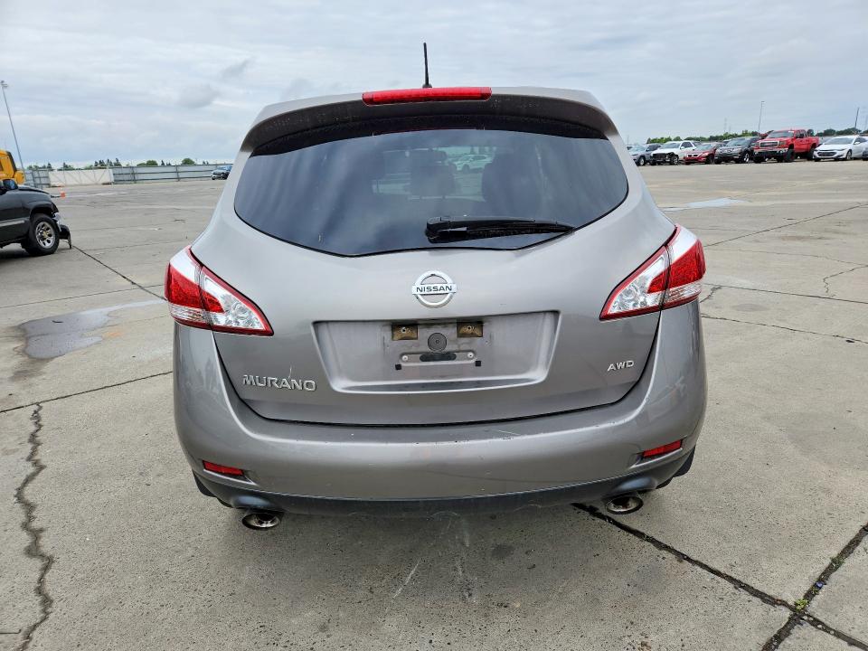 2012 Nissan VIN JN8AZ1MW5CW207696 COPART salvage auction — VANDALISM, Ca - Salvage Certificate, sold $475 on 2026-07-13 (photo 6)