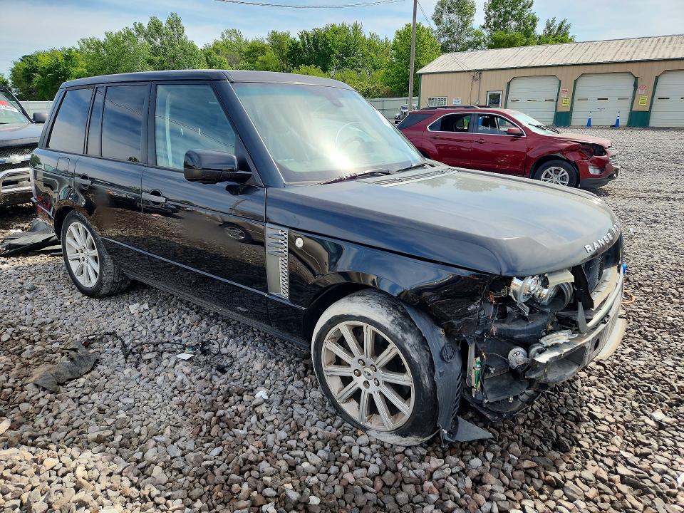 2010 Land rover RANGE ROVER VIN SALMF1E48AA312198 COPART salvage auction — FRONT END, IL - SALVAGE CERTIFICATE, sold $1,300 on 2026-07-06 (photo 4)