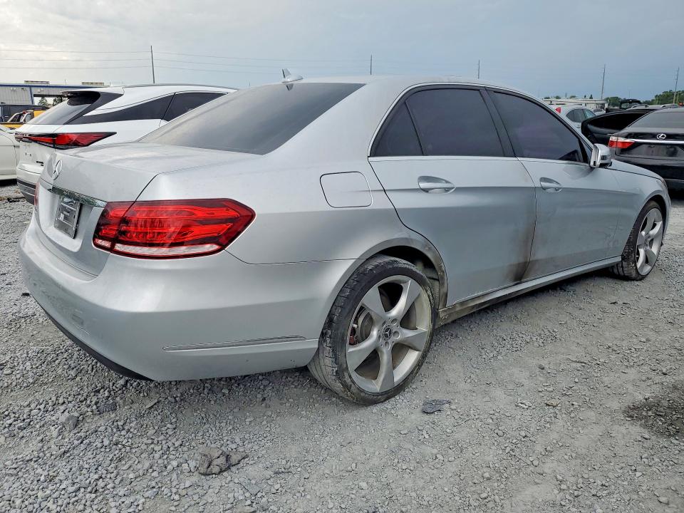 2014 Mercedes-benz E-class VIN WDDHF8JBXEB038157 COPART salvage auction — INTERIOR BURN, FL - CERT OF TITLE SLVG REBUILDABLE, sold $1,950 on 2026-07-31 (photo 3)