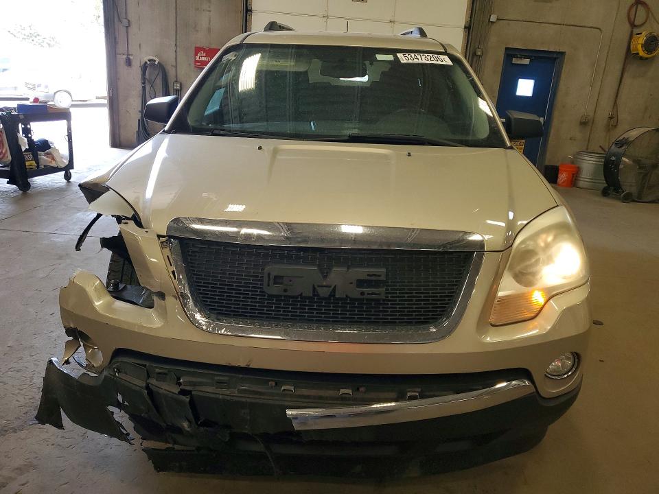2011 Gmc Acadia VIN 1GKKRPED7BJ272520 COPART salvage auction — FRONT END, Mn - Cert Of Title-Salvage, sold $1,350 on 2026-07-30 (photo 5)
