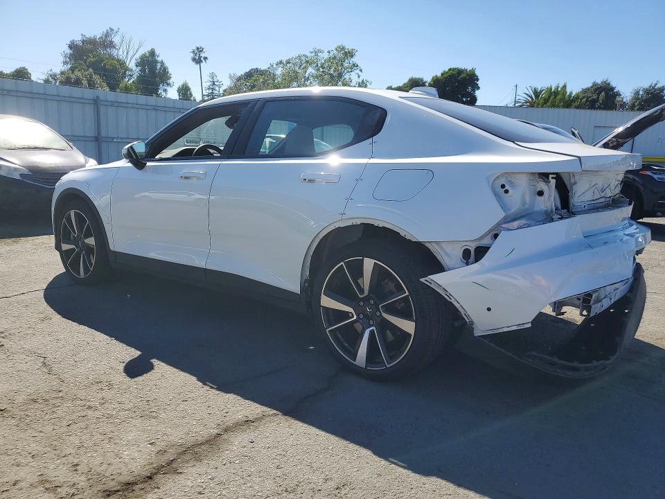 2021 Polestar 2 VIN LPSED3KA5ML018203 COPART salvage auction — REAR END, Ca - Salvage Certificate, sold $7,500 on 2026-07-06 (photo 2)